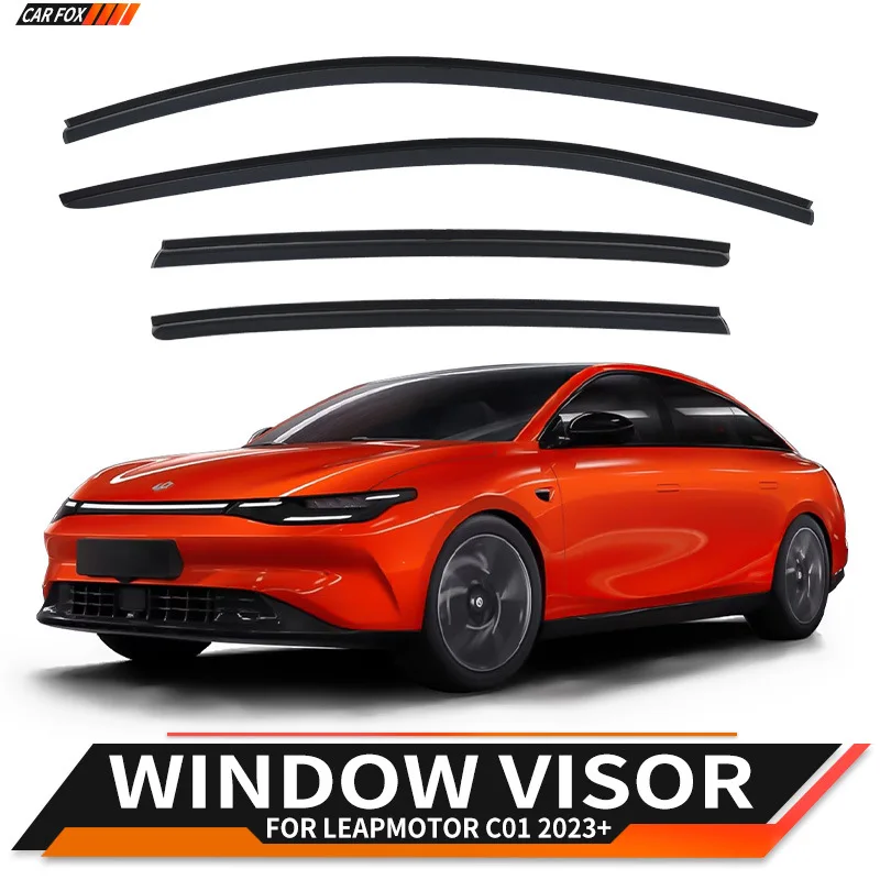 4 шт. для Leapmotor C01 2023 + козырек на окно автомобиля, тент, навесы, лобовое стекло, боковое окно, козырек от дождя, автоаксессуары
4 шт. для Leapmotor C01 2023 + козырек на окно автомобиля, тент, навесы, лобовое стекло, боковое окно, козырек от дождя, автоаксессуары