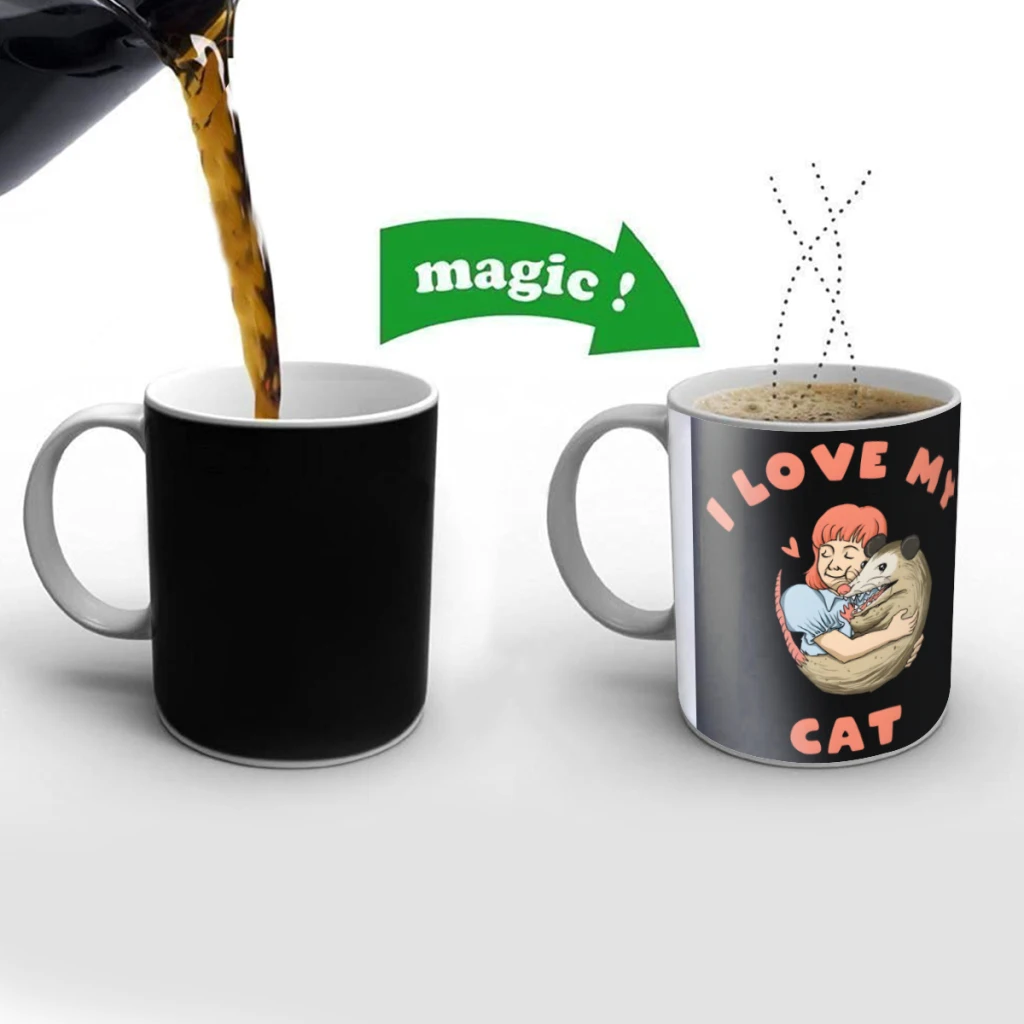 I love my Opossum Cat Creativity Change Color Chang mug Ceramic mug Hot Coffee Cup Breakfast Cup Mug Friend Gift
I love my Opossum Cat Creativity Change Color Chang mug Ceramic mug Hot Coffee Cup Breakfast Cup Mug Friend Gift