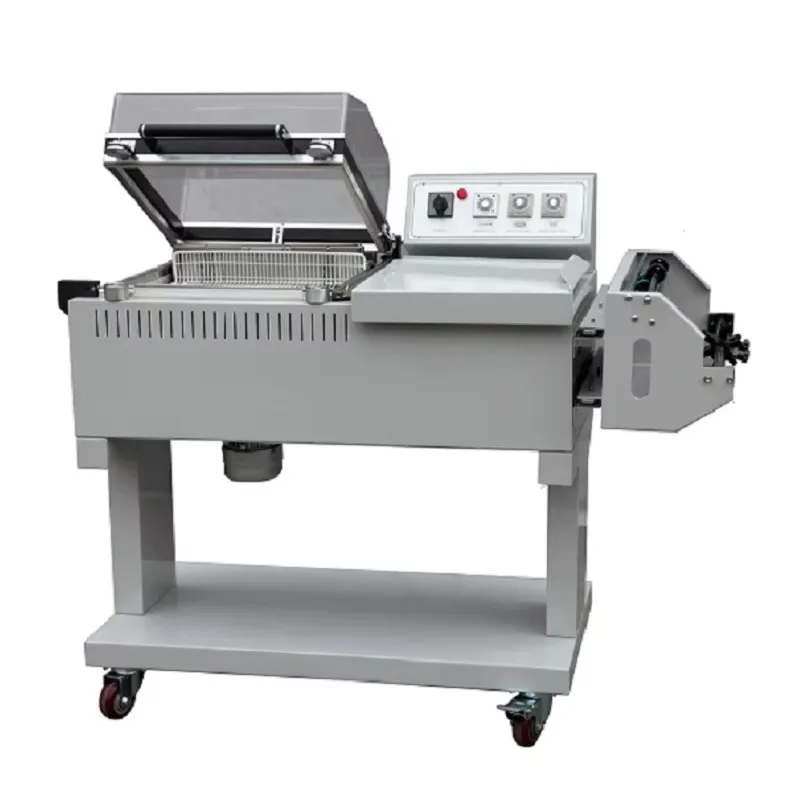 BSF-4030 Hualian Automatic Tunnel Packaging Wrap Tubing PVC Polyolefin Film Packing Heat Tube Cutting Shrink Wrapping Machine
BSF-4030 Hualian Automatic Tunnel Packaging Wrap Tubing PVC Polyolefin Film Packing Heat Tube Cutting Shrink Wrapping Machine