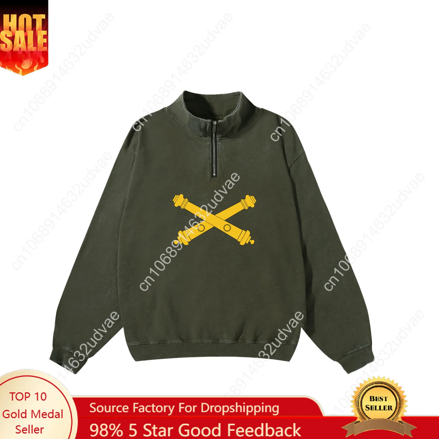 US Army Field Artillery Retro Sweatshirt Man Woman Teenager Vintage Pullover Half Zipper Sweat Custom Made Tops Sleeved Tshirt
US Army Field Artillery Retro Sweatshirt Man Woman Teenager Vintage Pullover Half Zipper Sweat Custom Made Tops Sleeved Tshirt