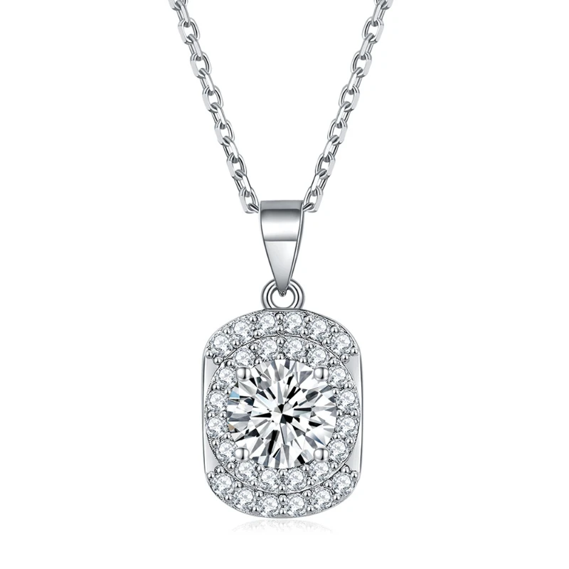1 Carat Moissanite D Color 925 Silver Pendant Necklace Jewelry Accessories Free Shipping
1 Carat Moissanite D Color 925 Silver Pendant Necklace Jewelry Accessories Free Shipping