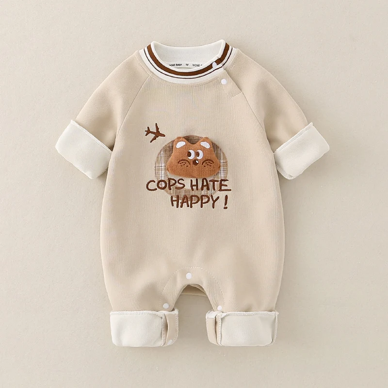 Baby Romper Suit Long Sleeve Pure Cotton Outfit for Newborns And Toddlers Spring Autumn Cute Cartoon Design Six Months Old Cr...
Baby Romper Suit Long Sleeve Pure Cotton Outfit for Newborns And Toddlers Spring Autumn Cute Cartoon Design Six Months Old Cr...