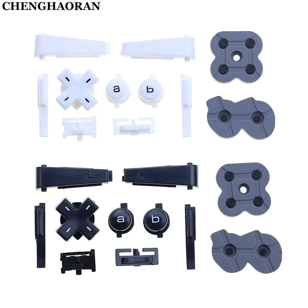 For Gameboy Micro GBM Console Left Right Keypad A B L R D-Pad Buttons Silicone Rubber Conductive Button Pads Replacement
For Gameboy Micro GBM Console Left Right Keypad A B L R D-Pad Buttons Silicone Rubber Conductive Button Pads Replacement