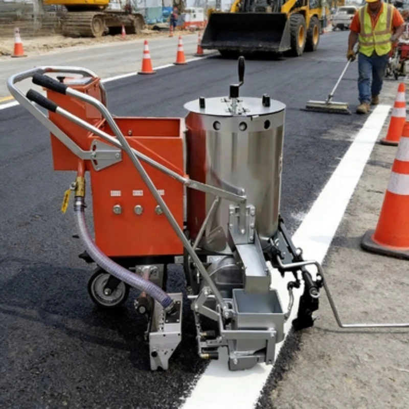 Portable Road Line Marking Equipment, Automatic Spray Paint Machine, Car Park Line Marking Machine for Multi-use
Portable Road Line Marking Equipment, Automatic Spray Paint Machine, Car Park Line Marking Machine for Multi-use