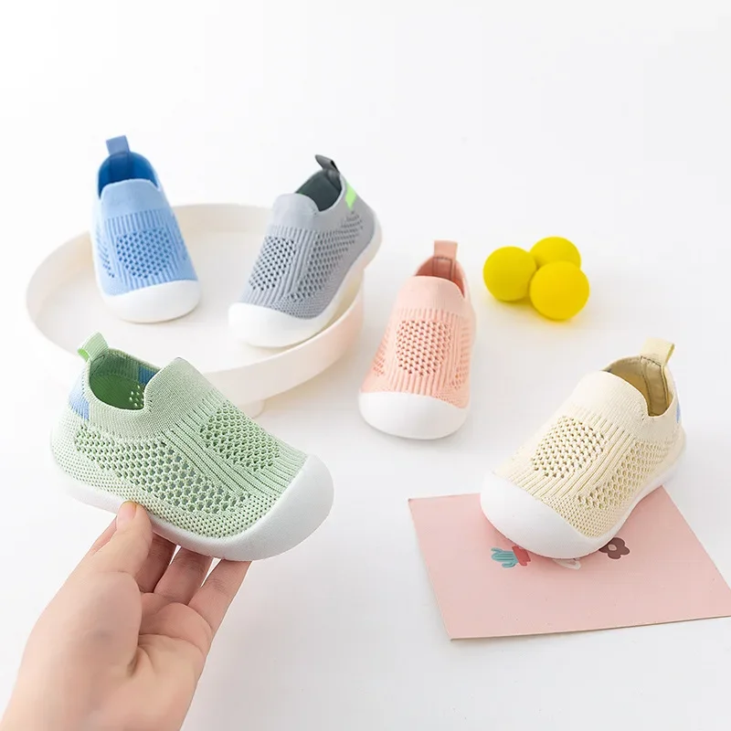 Spring Popular New Baby Shoes Mesh Knit Breathable Kid Girls Boys Summer Slip-On Casual Sneakers Toddler Non-Skid Prewalker
Spring Popular New Baby Shoes Mesh Knit Breathable Kid Girls Boys Summer Slip-On Casual Sneakers Toddler Non-Skid Prewalker