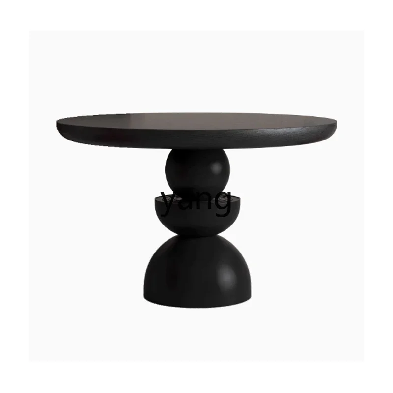 Lmm retro round table personalized creative round dining table French solid wood dining table
Lmm retro round table personalized creative round dining table French solid wood dining table