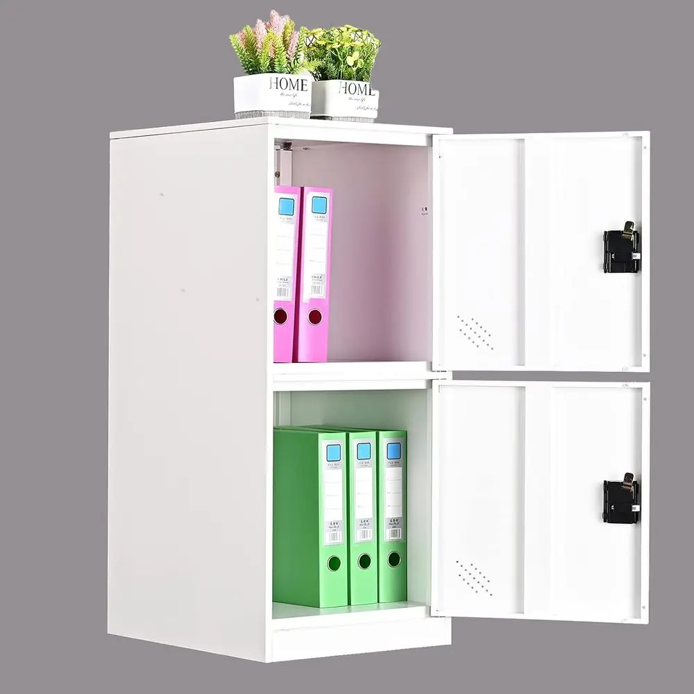 Compact Single Tier Locker with Padlock for Personal, Office, School, and Home Use - White
Compact Single Tier Locker with Padlock for Personal, Office, School, and Home Use - White