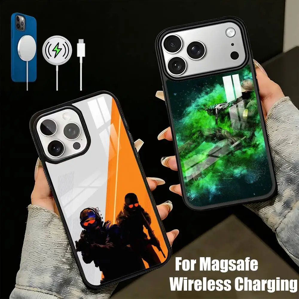 CS-GO Game C-Counter S-Strike 2 Phone Case For iPhone17,16,15,14,13 Plus,Pro Max Magnetic For Magsafe Wireless Charging
CS-GO Game C-Counter S-Strike 2 Phone Case For iPhone17,16,15,14,13 Plus,Pro Max Magnetic For Magsafe Wireless Charging