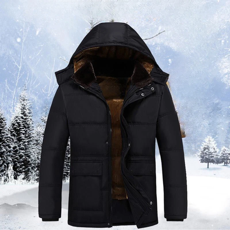 Winter Coat Men Fashion Mens Parkas Thicken Male Thick Warm Coat Parkas Hooded Winter Windproof Man Jacket for Men Clothes Parka
Winter Coat Men Fashion Mens Parkas Thicken Male Thick Warm Coat Parkas Hooded Winter Windproof Man Jacket for Men Clothes Parka