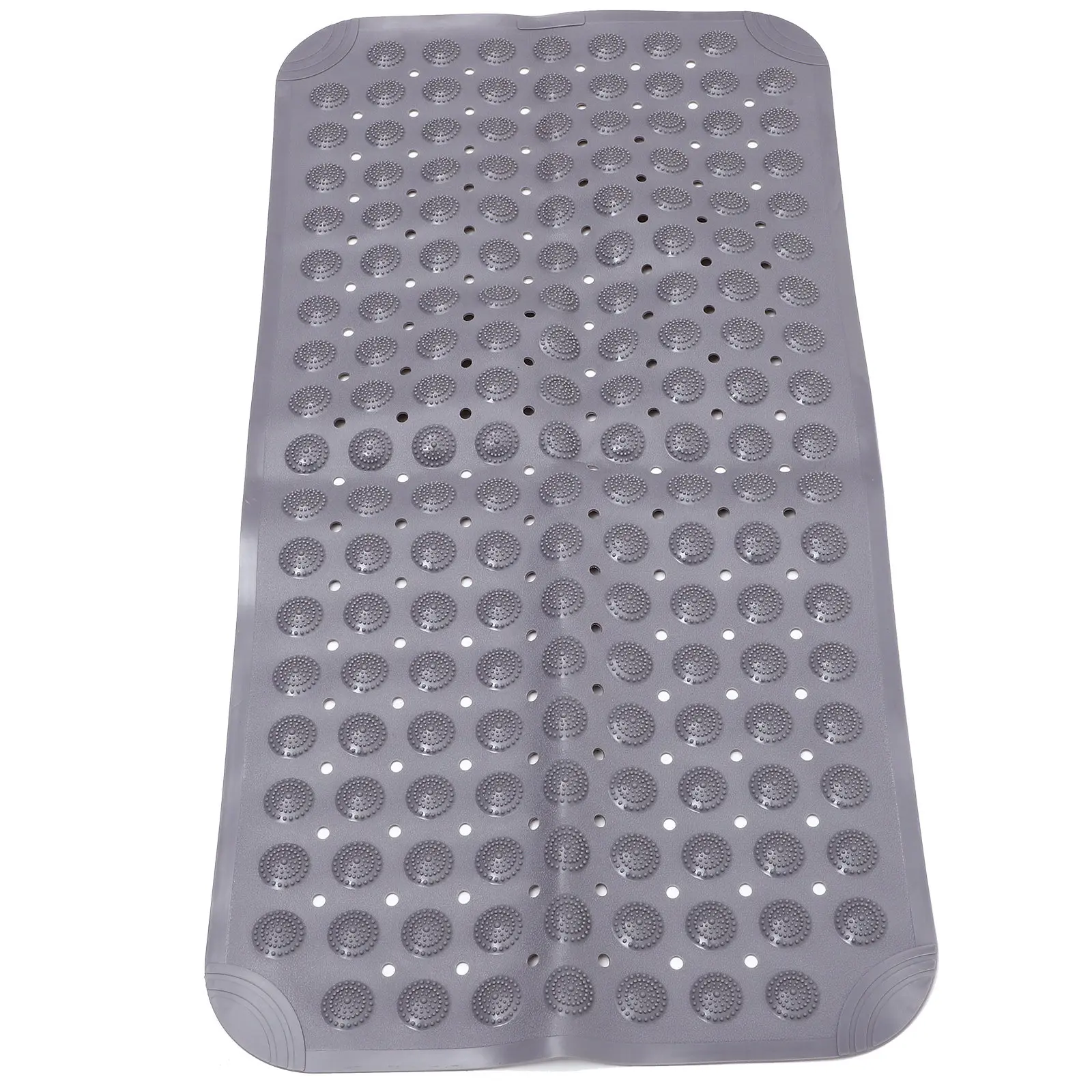 Bath Non-Slip Mat Square PVC Grey Shower Safety Mat Suction Cups Anti-Skid Bathtub Floor Bathroom Rug Comfortable Massage
Bath Non-Slip Mat Square PVC Grey Shower Safety Mat Suction Cups Anti-Skid Bathtub Floor Bathroom Rug Comfortable Massage
