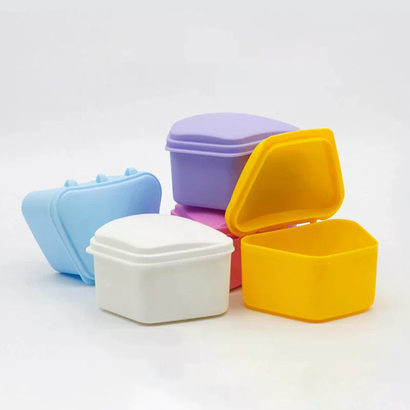 1pc Tooth Retainer Box for Braces and Mouthguard, Denture Storage Case and Clean Organizer Case
1pc Tooth Retainer Box for Braces and Mouthguard, Denture Storage Case and Clean Organizer Case