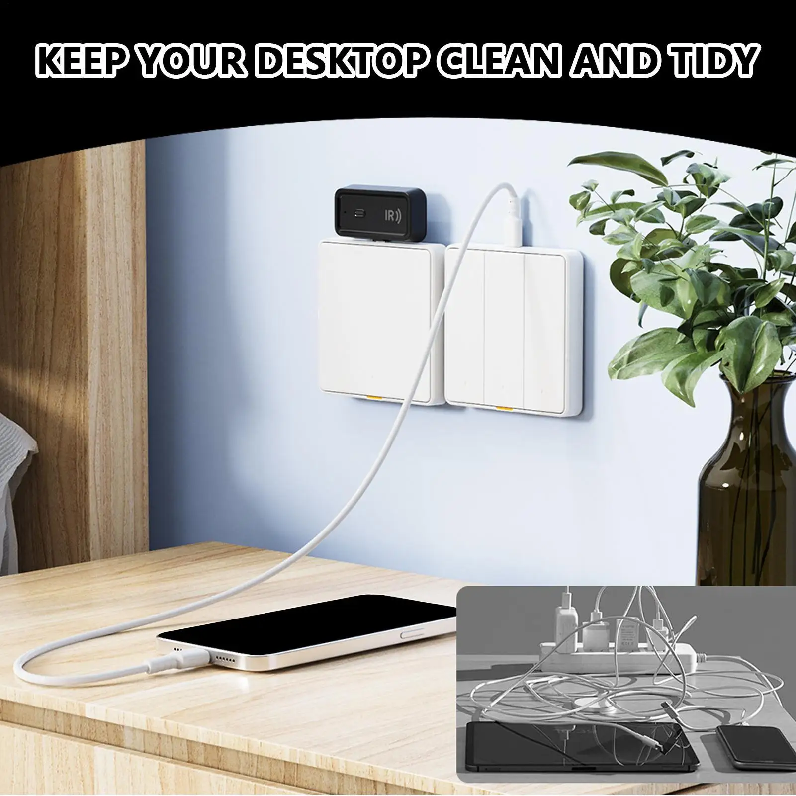 Для Apple Smart Remote AC Smart Controller Музыкальное оборудование для контроля температуры ТВ-телефон Интеграция Технологические энтузиасты Арендеры 
Для Apple Smart Remote AC Smart Controller Музыкальное оборудование для контроля температуры ТВ-телефон Интеграция Технологические энтузиасты Арендеры
