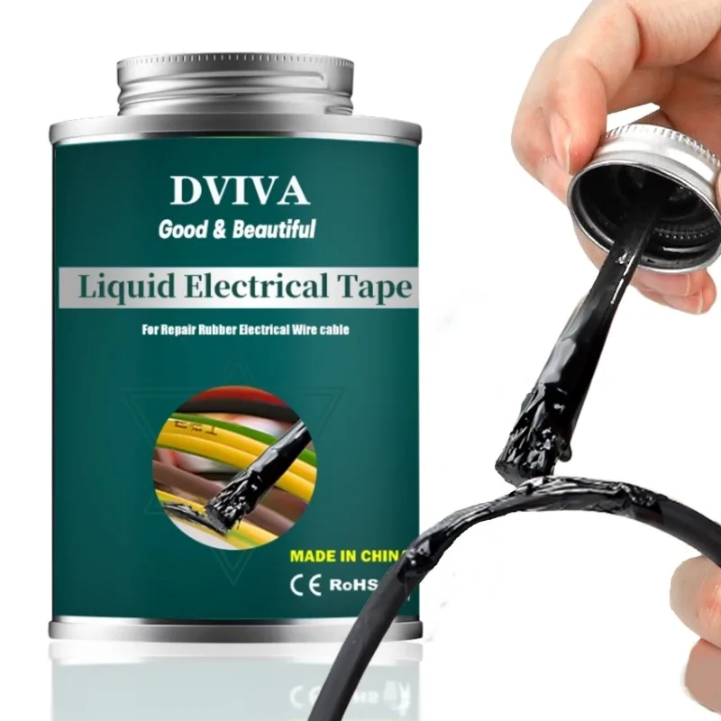 Liquid Electrical Tape Insulation Paste Rubber Electrical Sealant Wire Cable Coat Repair Glue Fast Dry Fix Line Glue 15/50/150ML
Liquid Electrical Tape Insulation Paste Rubber Electrical Sealant Wire Cable Coat Repair Glue Fast Dry Fix Line Glue 15/50/150ML
