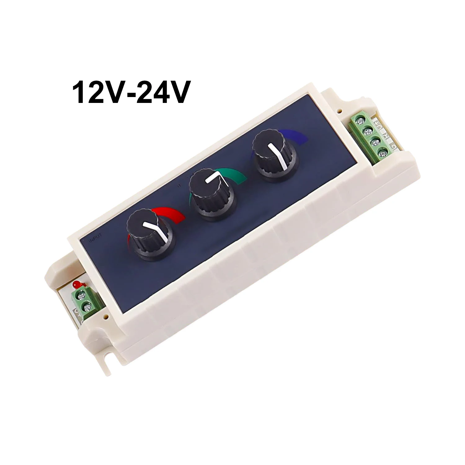 1 шт. RGB LED диммер с регулировкой яркости поворотной ручкой для светодиодных лент 12-24В, аксессуары, простая установка
1 шт. RGB LED диммер с регулировкой яркости поворотной ручкой для светодиодных лент 12-24В, аксессуары, простая установка