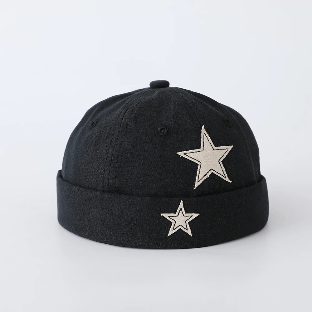 Children's vintage star-patterned patchwork main hat. Made of soft cotton, with rolled brim. Suitable for children aged 3 to 6.
Children's vintage star-patterned patchwork main hat. Made of soft cotton, with rolled brim. Suitable for children aged 3 to 6.