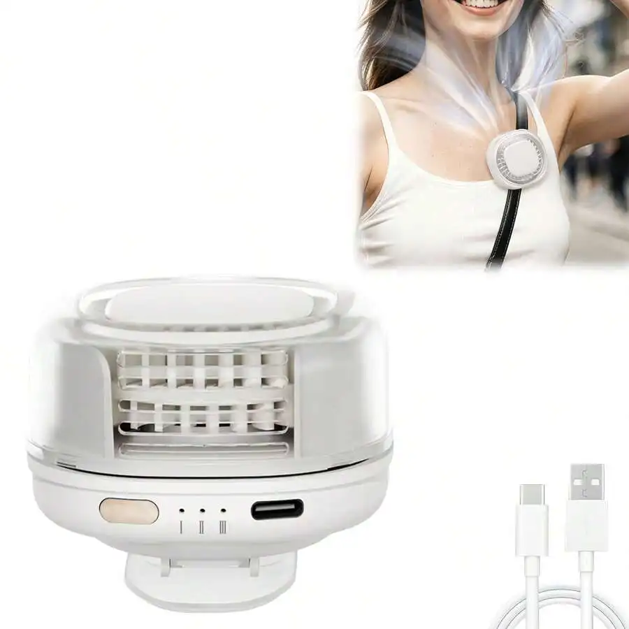 1pc Portable Mini Fan, 360° Rotatable Clip-On Small Personal Fan, Rechargeable Compact Cooling Fan, Suitable For Indoor/Outdoor, Sports, Camping
1pc Portable Mini Fan, 360° Rotatable Clip-On Small Personal Fan, Rechargeable Compact Cooling Fan, Suitable For Indoor/Outdoor, Sports, Camping