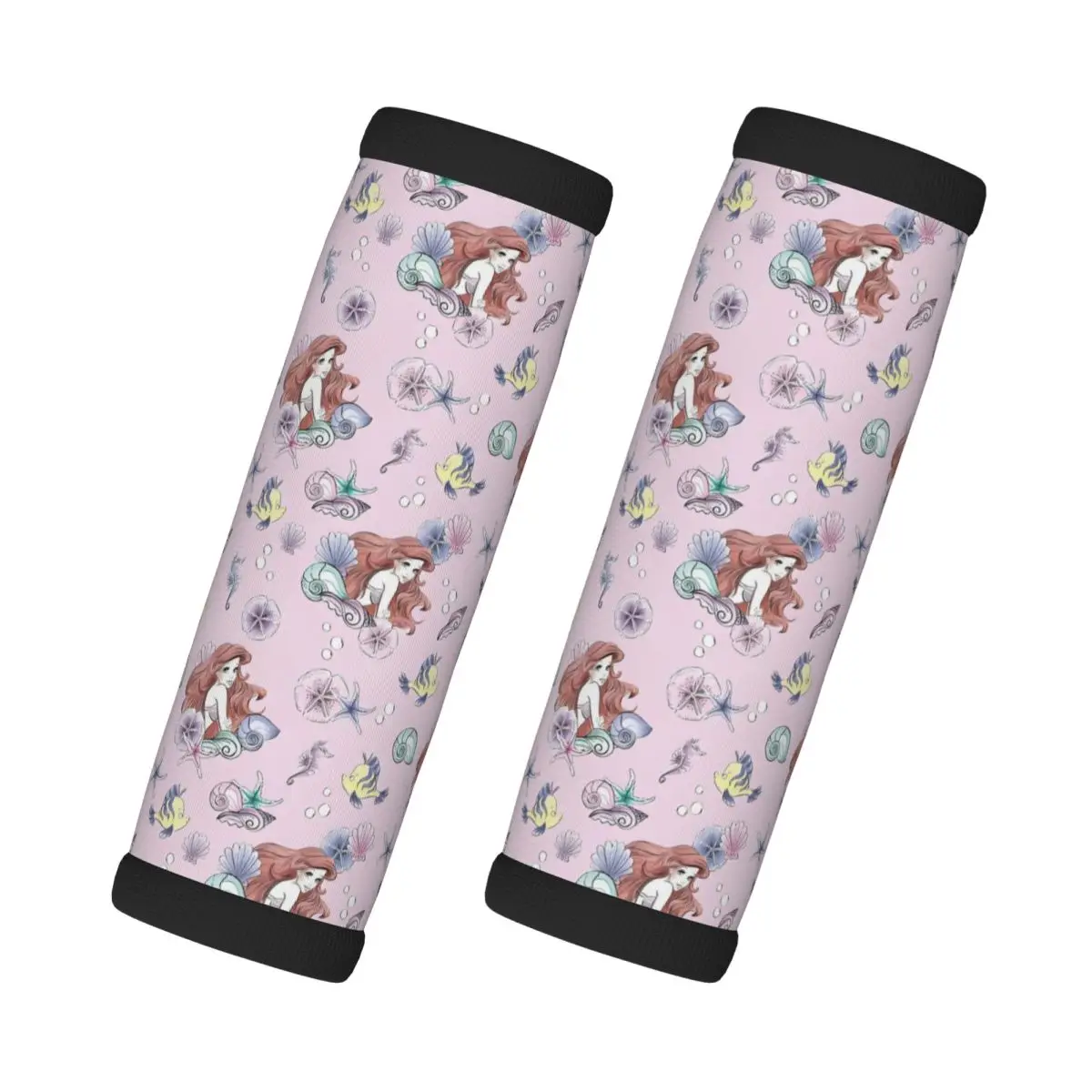 Custom The Little Mermaid 2 Pcs Luggage Handle Wrap Soft Grip Handle Cover Ariel Handle Grip Neoprene Luggage For Car Interiors
Custom The Little Mermaid 2 Pcs Luggage Handle Wrap Soft Grip Handle Cover Ariel Handle Grip Neoprene Luggage For Car Interiors