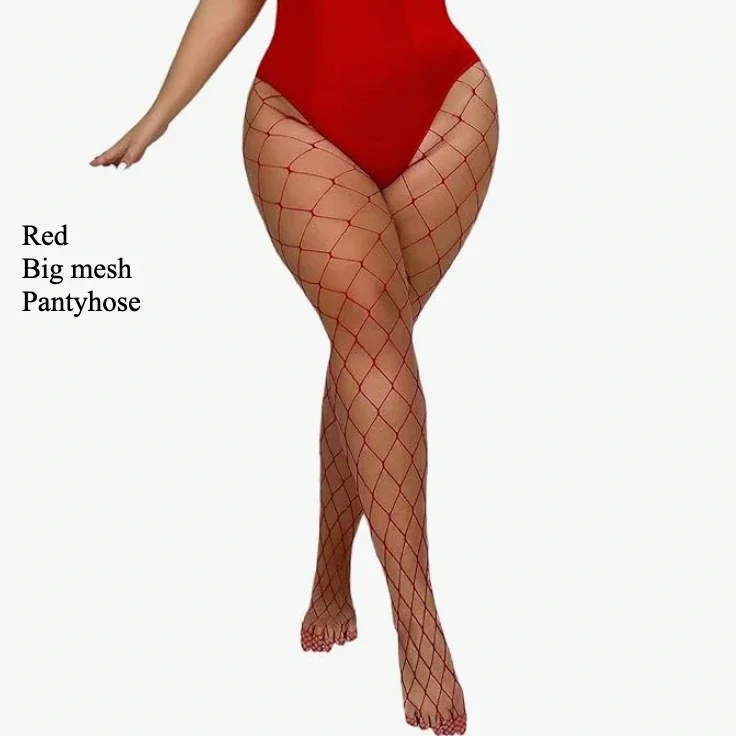 European Goddess Tights Lover's Pantyhose Red Women Night Dating Wear Large Mesh Socks Plus Size Lingerie Sexy Bodystockings 
European Goddess Tights Lover's Pantyhose Red Women Night Dating Wear Large Mesh Socks Plus Size Lingerie Sexy Bodystockings