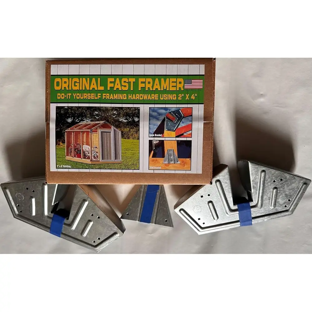 DIY Shed Kit: Build Your Own Storage Shed with Brackets and Detailed Plans - Expandable & Made in USA
DIY Shed Kit: Build Your Own Storage Shed with Brackets and Detailed Plans - Expandable & Made in USA