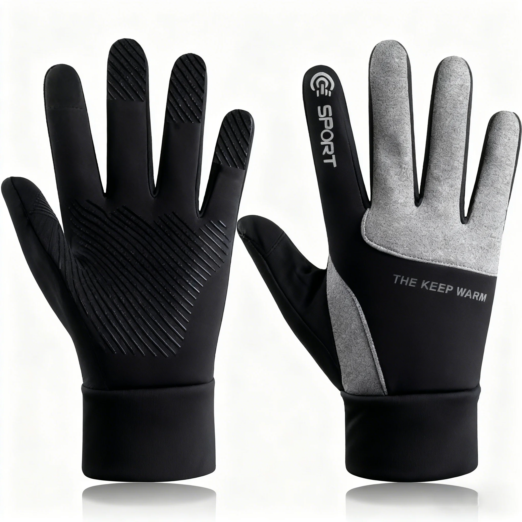 Winter Outdoor Riding Cycling Gloves Unisex Thickened Fleece Windproof Touch Screen Anti-Slip Water-Resistant Warm Gloves RG51
Winter Outdoor Riding Cycling Gloves Unisex Thickened Fleece Windproof Touch Screen Anti-Slip Water-Resistant Warm Gloves RG51