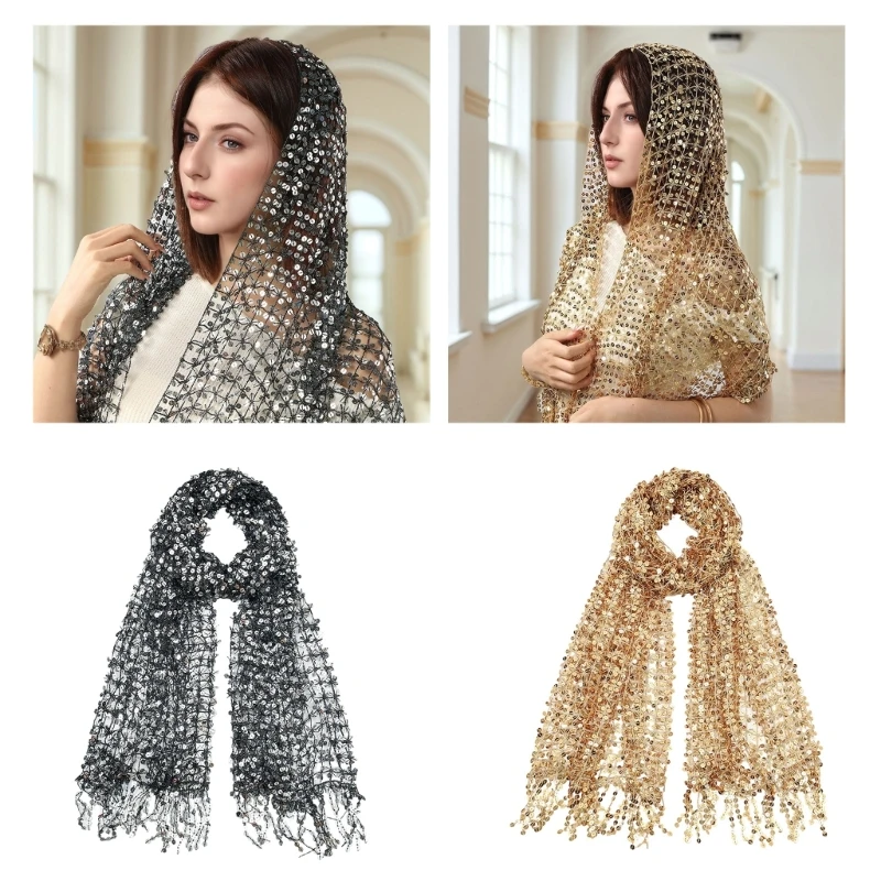 E15F женский блестящий палантин с кисточками для вечерних платьев, свадебные аксессуары, костюмы для культурного танца
E15F женский блестящий палантин с кисточками для вечерних платьев, свадебные аксессуары, костюмы для культурного танца