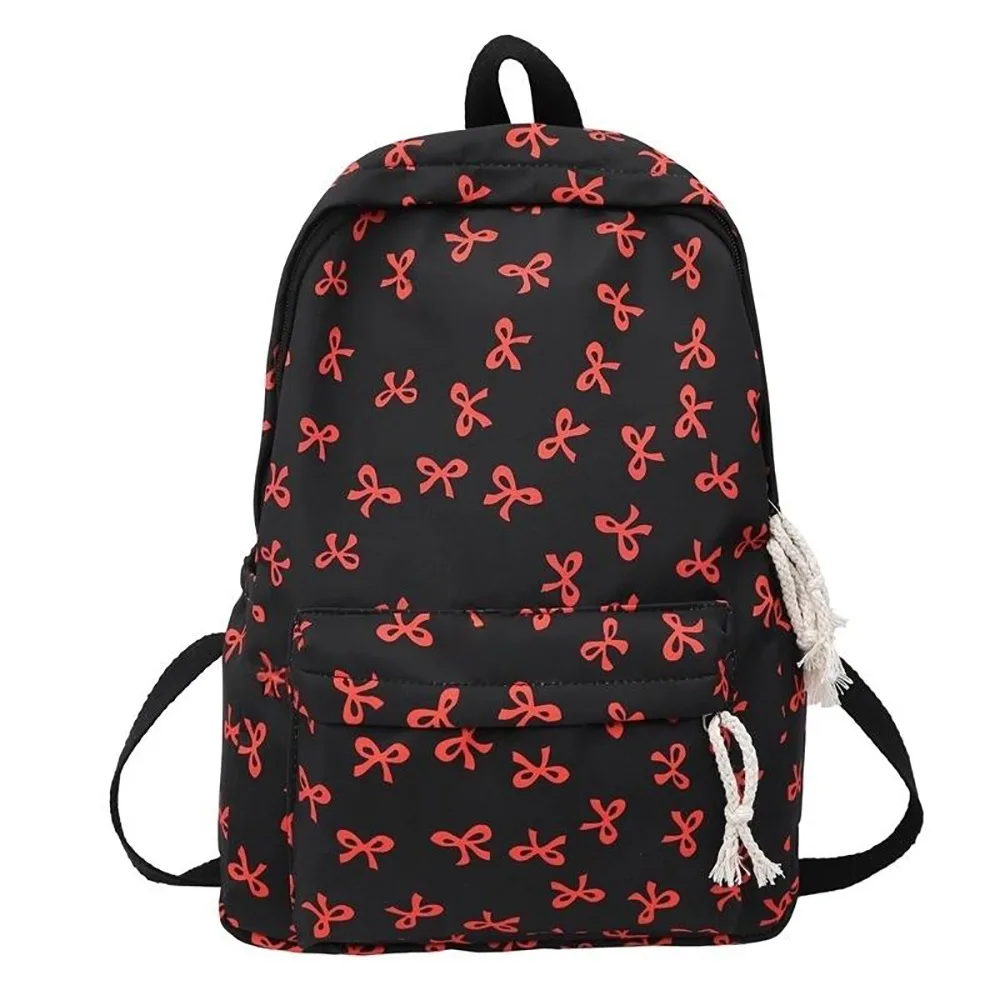 1Pcs New Lightweight Bow Backpack Nylon Large Capacity Teenagers Shoulder Bag Cute Students School Bag for Girls
1Pcs New Lightweight Bow Backpack Nylon Large Capacity Teenagers Shoulder Bag Cute Students School Bag for Girls