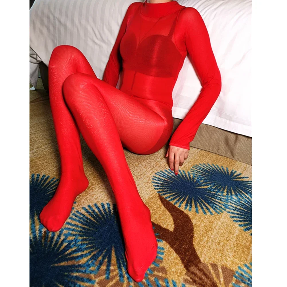 Nightclub Stockings Crotchless Jumpsuit Club Nightclub Long Sleeve Moderate Elasticity Nylon Fabric Sexy Style
Nightclub Stockings Crotchless Jumpsuit Club Nightclub Long Sleeve Moderate Elasticity Nylon Fabric Sexy Style