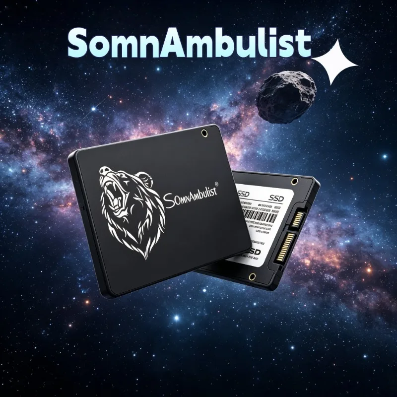 Durable SomnAmbulist SATA3 2.5 Inch SSD 128GB-2TB Shockproof Internal Solid State Drive For Laptop Desktop Computer Upgrade
Durable SomnAmbulist SATA3 2.5 Inch SSD 128GB-2TB Shockproof Internal Solid State Drive For Laptop Desktop Computer Upgrade