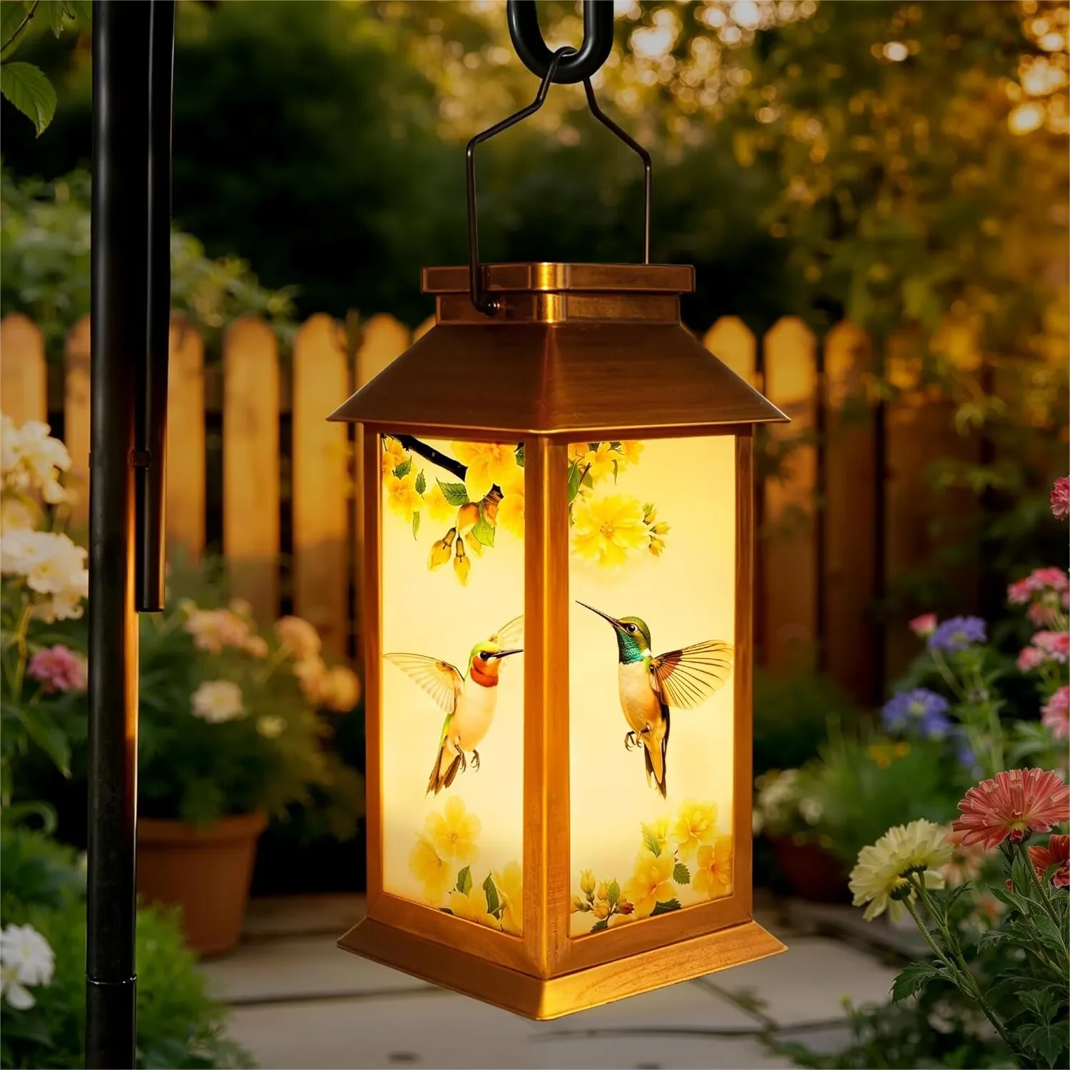 Solar Lanterns Outdoor Waterproof Hummingbird Garden Decor with LED Hanging Lights For Patio Yard Lawn Pathway Gifts For Women Mom Grandma
Solar Lanterns Outdoor Waterproof Hummingbird Garden Decor with LED Hanging Lights For Patio Yard Lawn Pathway Gifts For Women Mom Grandma