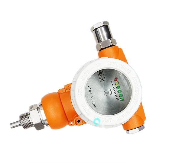 PNP NPN Relay Type Explosion-Proof Flow Switch With LED Display Customized Thread Connection
PNP NPN Relay Type Explosion-Proof Flow Switch With LED Display Customized Thread Connection