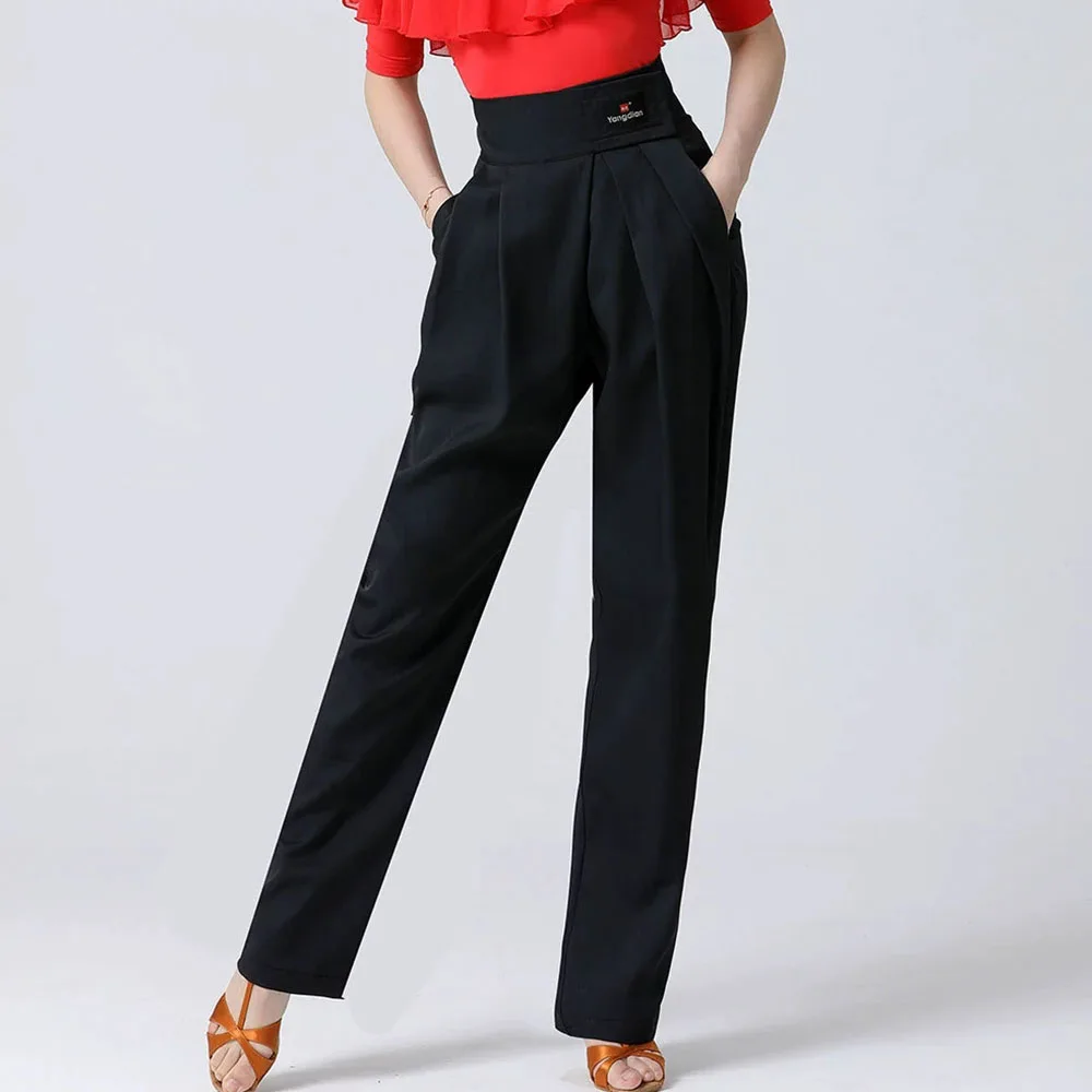 New Modern Dance Pocket Pants Women's High Waist Dance National Standard Social Dance Pants Latin Dance Loose Pants
New Modern Dance Pocket Pants Women's High Waist Dance National Standard Social Dance Pants Latin Dance Loose Pants