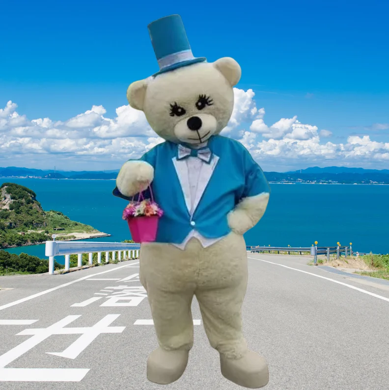 Blue coat Hat Bear Mascot Costume Adult Character Walking Doll Clothes Halloween Carnival Cosplay Party Props Accessories
Blue coat Hat Bear Mascot Costume Adult Character Walking Doll Clothes Halloween Carnival Cosplay Party Props Accessories