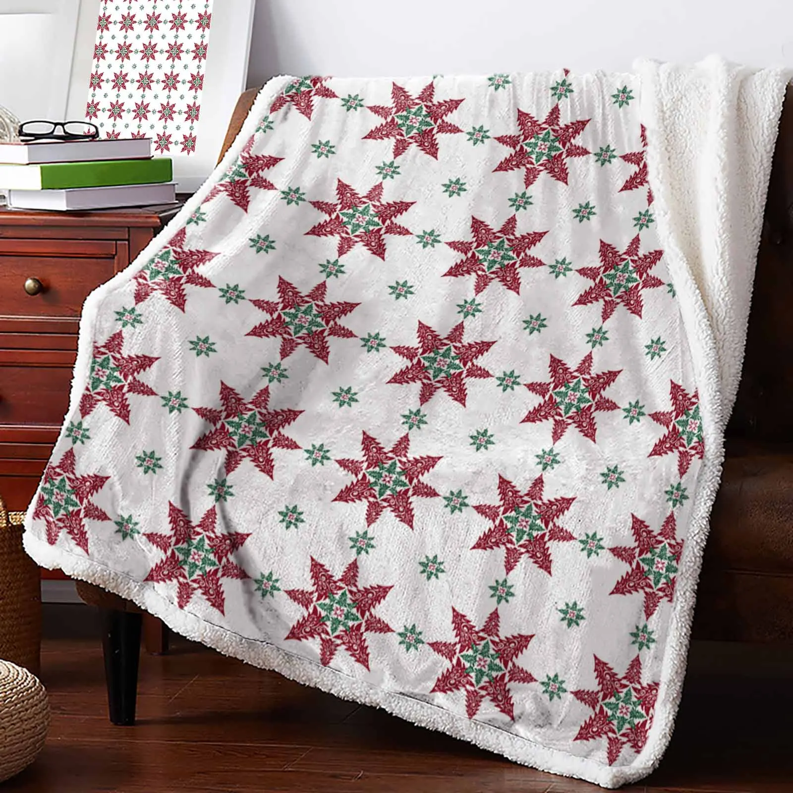 Christmas Snowflake Abstract Loop Winter Warm Cashmere Blanket Office Sofa Soft Throw Blanket Kids Bed Bedspread
Christmas Snowflake Abstract Loop Winter Warm Cashmere Blanket Office Sofa Soft Throw Blanket Kids Bed Bedspread