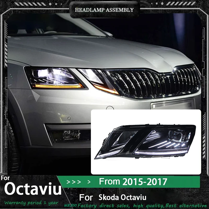 Headlights For Skoda Octavia 2018 2019 2020 2021 LED Head Lamps Assembly Upgrade DRL Turn Signal High Low Beam Car Accessories
Headlights For Skoda Octavia 2018 2019 2020 2021 LED Head Lamps Assembly Upgrade DRL Turn Signal High Low Beam Car Accessories
