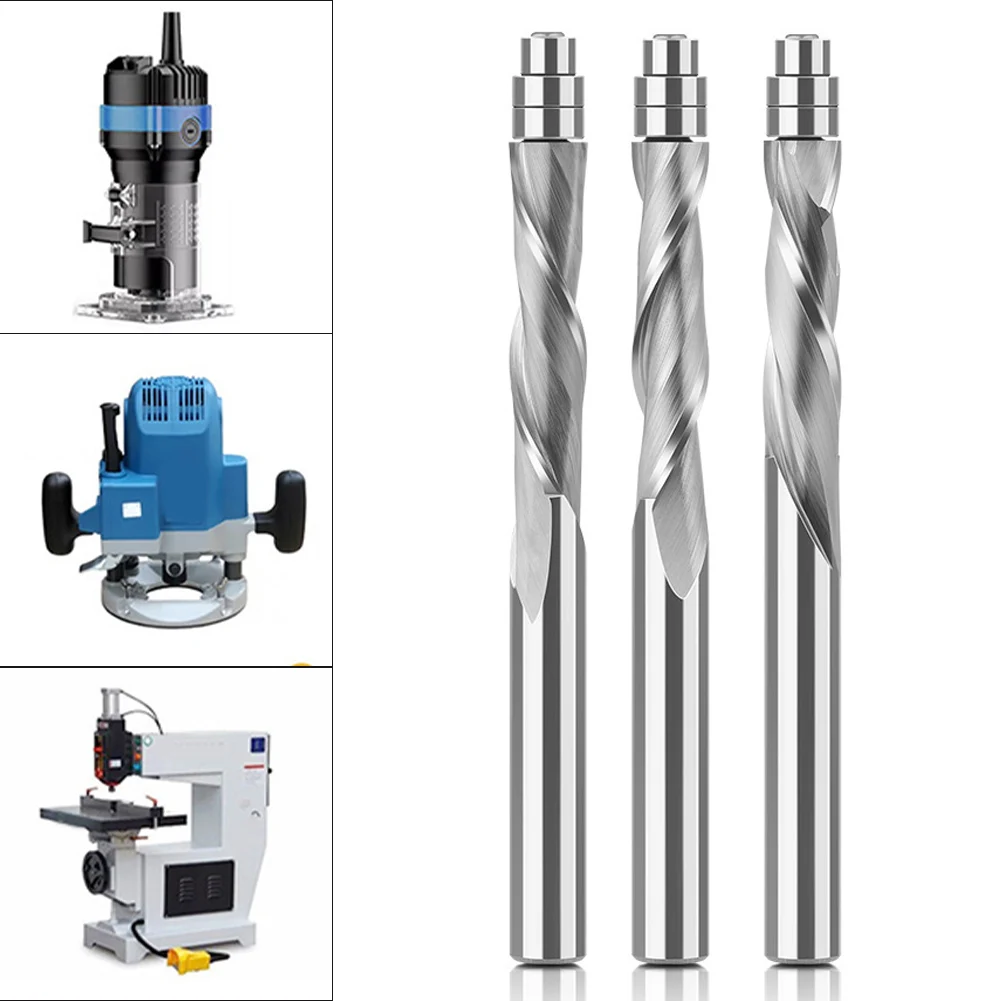Bearing Guided Router Bit Flush Trim Router Bit For Drawer Making Double Ball Bearing Pilot Hand Making Drawer
Bearing Guided Router Bit Flush Trim Router Bit For Drawer Making Double Ball Bearing Pilot Hand Making Drawer