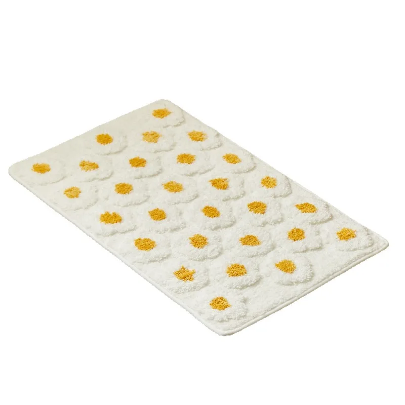 Nordic flower bathroom absorbent floor mat, thickened super thick toilet non-slip floor mat
Nordic flower bathroom absorbent floor mat, thickened super thick toilet non-slip floor mat