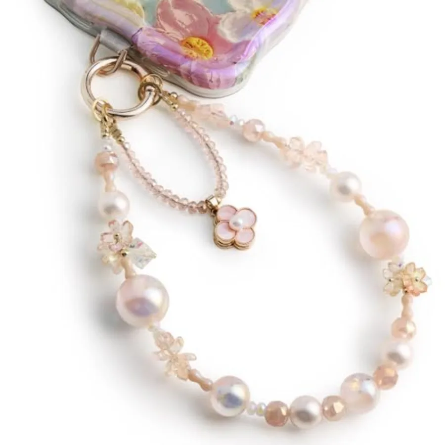 Phone Charm for Women, Anti-Theft Phone Wrist Strap Hands-Free and Beaded Chain, Detachable Cell Phone Lanyard with Tether Tab
Phone Charm for Women, Anti-Theft Phone Wrist Strap Hands-Free and Beaded Chain, Detachable Cell Phone Lanyard with Tether Tab