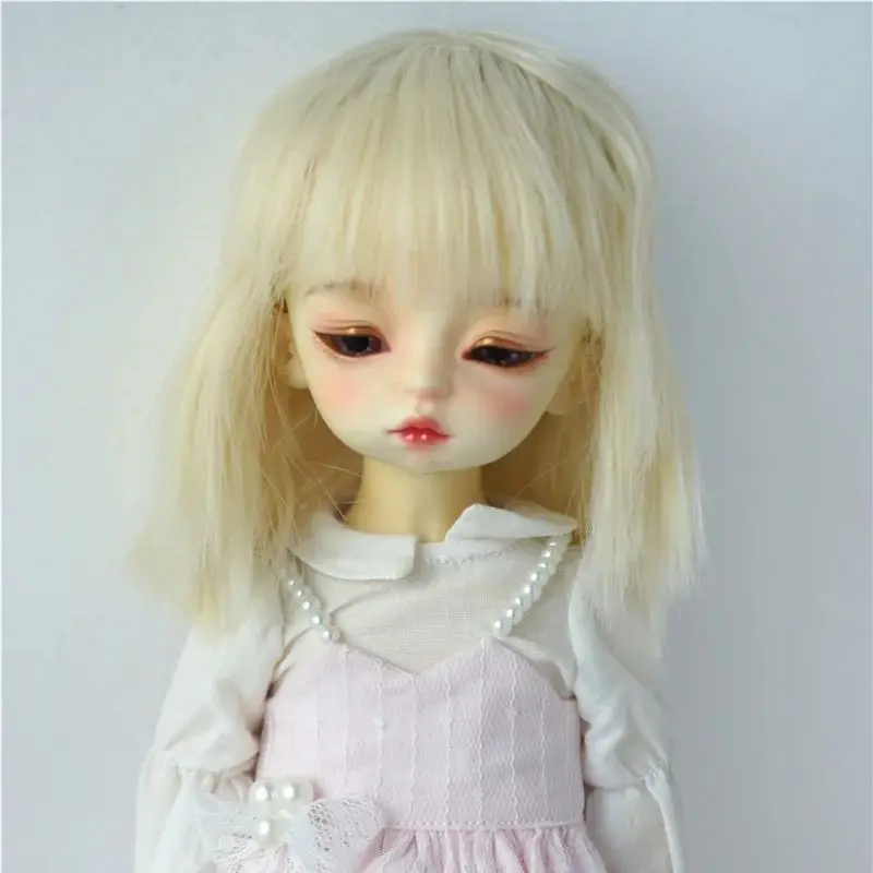 JD615H модный вьющийся термостойкий парик BJD для размеров 10-11 дюймов, окружность головы куклы Блайт, 26-28 см, модные аксессуары 
JD615H модный вьющийся термостойкий парик BJD для размеров 10-11 дюймов, окружность головы куклы Блайт, 26-28 см, модные аксессуары