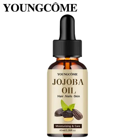Natural Jojoba Oil Anti Aging Firming Skin Face Moisturizing Relaxing Massage Oil Hair Repair Skin Care Body Oil