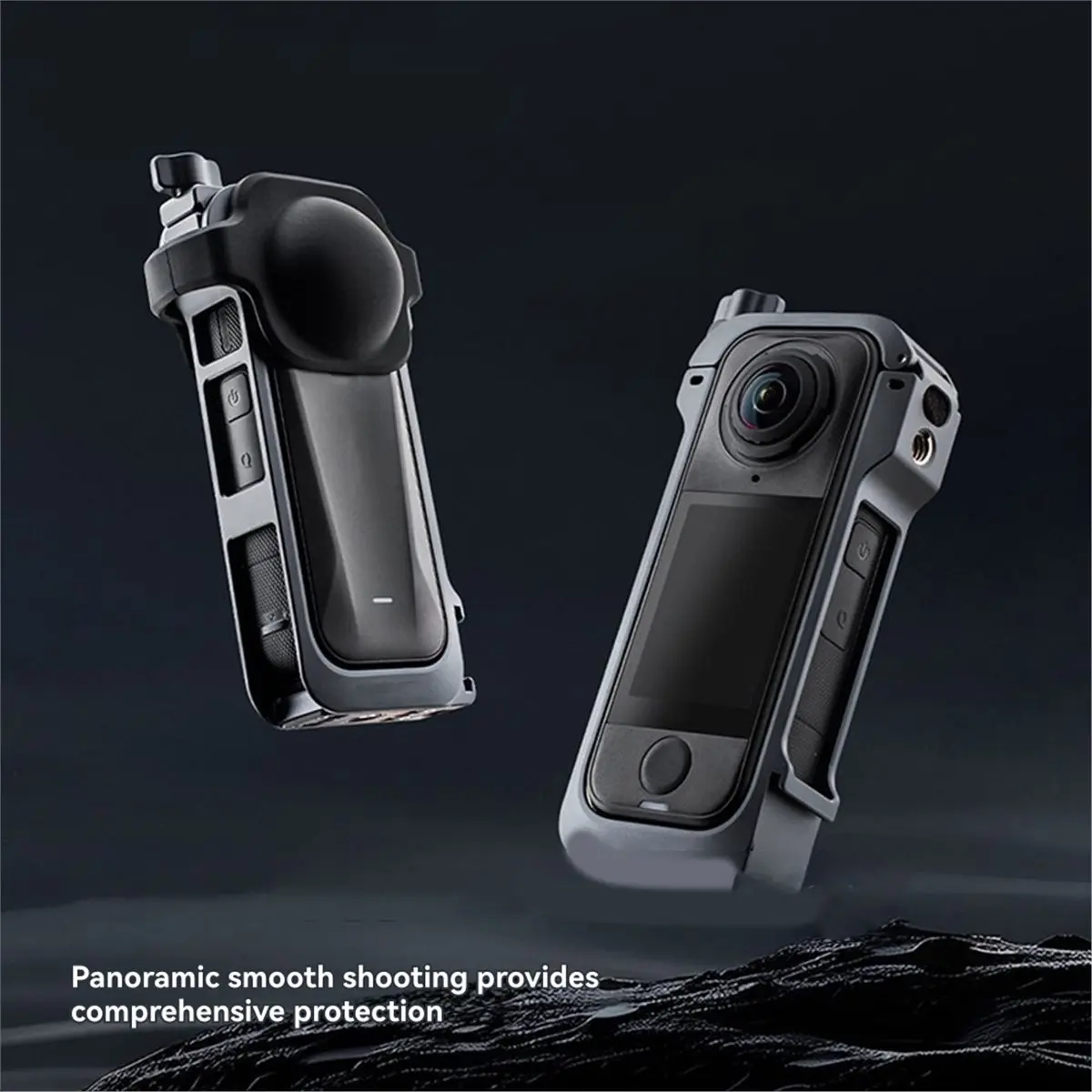 AT33 For Insta360 X4 Air Frame Aluminum Metal Cage with Extension Cold Shoe Protective Case
AT33 For Insta360 X4 Air Frame Aluminum Metal Cage with Extension Cold Shoe Protective Case