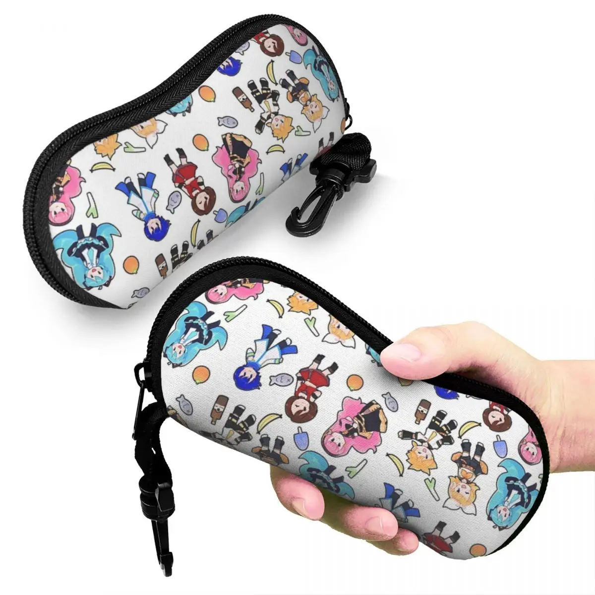 Vocaloid Chibi Chaos! Shell Glasses Case Protective Sunglasses Box Women Men Soft Eyeglass Bag Pouch
Vocaloid Chibi Chaos! Shell Glasses Case Protective Sunglasses Box Women Men Soft Eyeglass Bag Pouch