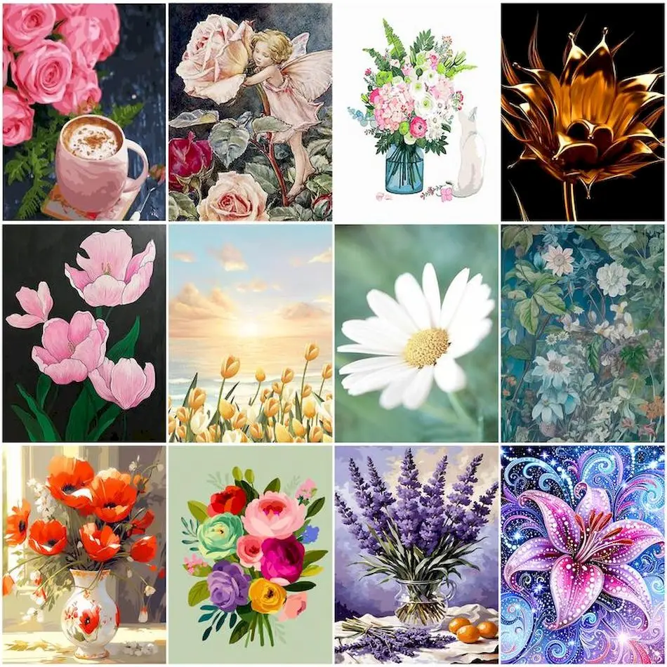 RUOPOTY Paintings For Painting By Numbers Flowers Diy Crafts On Canvas Digital oil paintings Set Decorative Paintings Drawing
RUOPOTY Paintings For Painting By Numbers Flowers Diy Crafts On Canvas Digital oil paintings Set Decorative Paintings Drawing