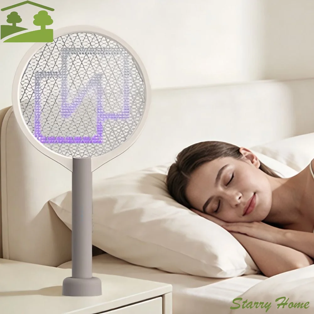 USB Rechargeable Electric Mosquito Swatter Safety Netting Upright Electric Fly Trap Long Battery Life Mosquito Trap Bedroom
USB Rechargeable Electric Mosquito Swatter Safety Netting Upright Electric Fly Trap Long Battery Life Mosquito Trap Bedroom