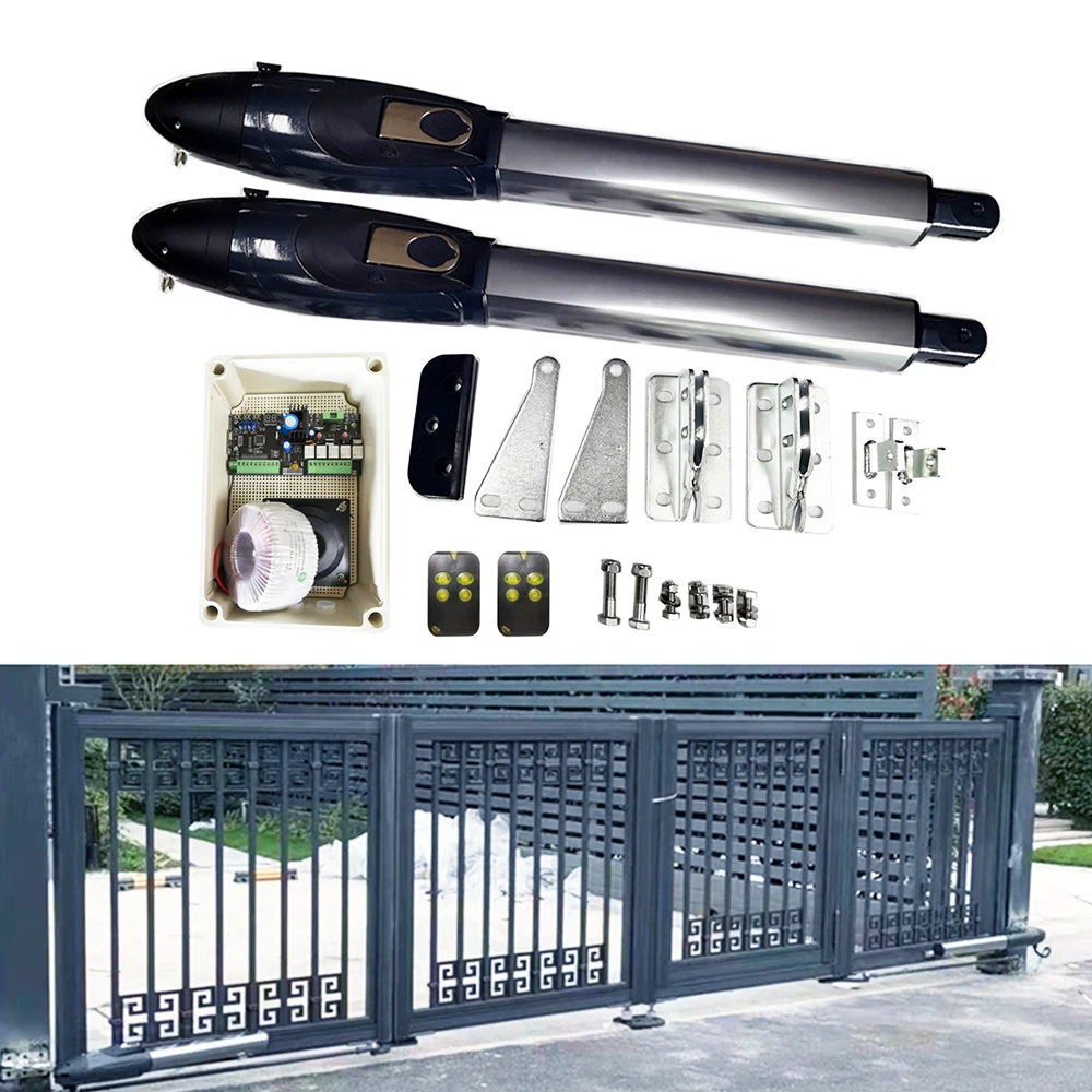 330K Remote Double Arms Electric Gate Operator Swing Gate Opener Automatic For Standard Or Foldable Gates
330K Remote Double Arms Electric Gate Operator Swing Gate Opener Automatic For Standard Or Foldable Gates