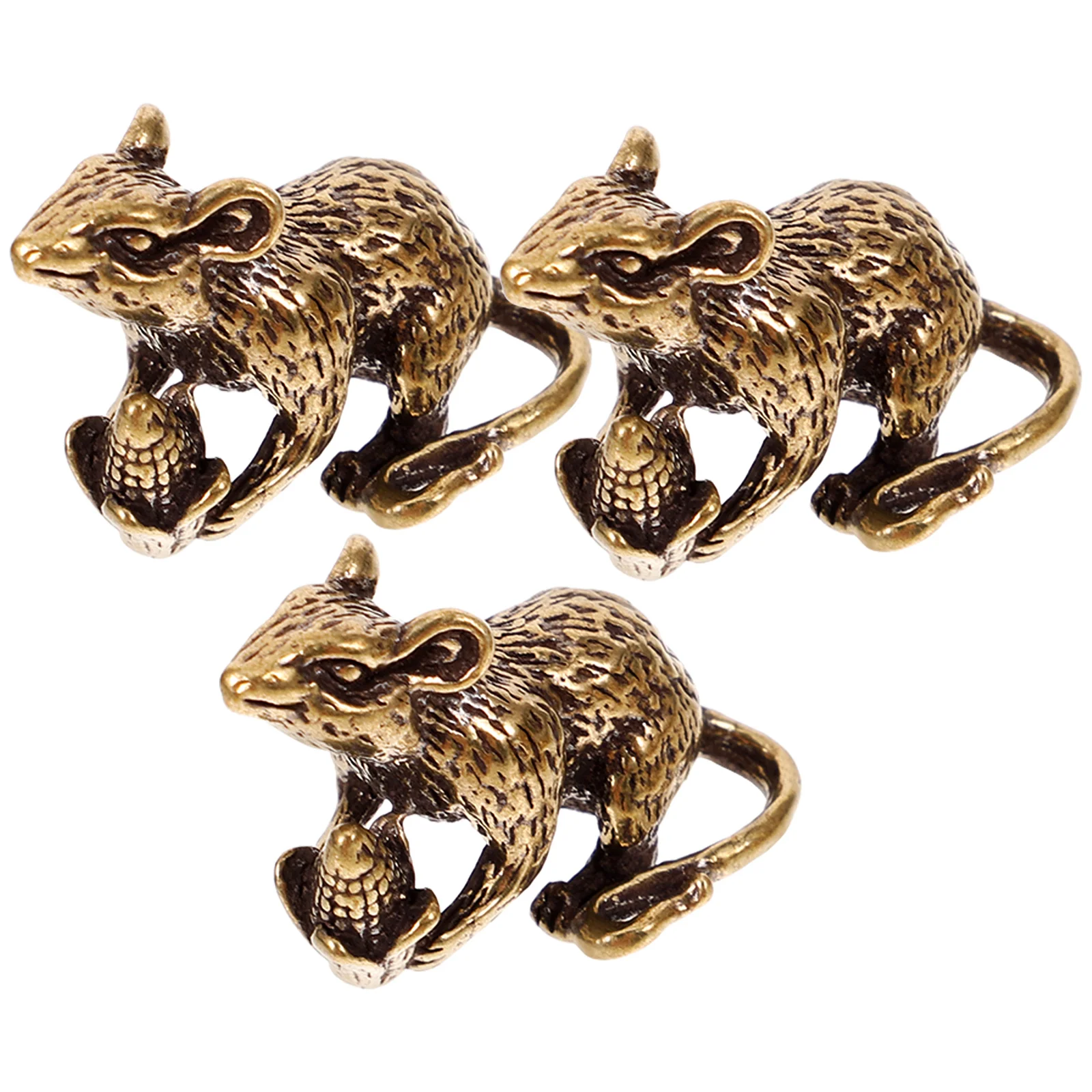 3 Pcs Keychain Mouse Pendant Decorative Brass Pendant Ring Retro Hanging DIY Creative Lightweight Jewelry Accessory
3 Pcs Keychain Mouse Pendant Decorative Brass Pendant Ring Retro Hanging DIY Creative Lightweight Jewelry Accessory