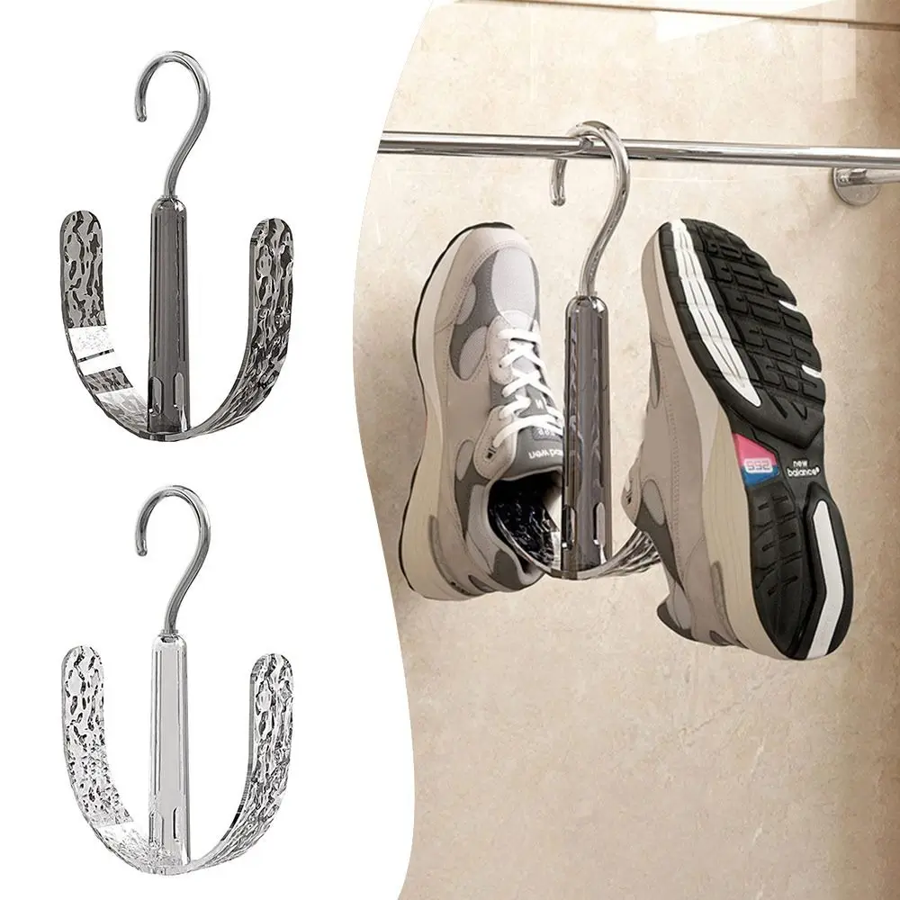 Fashion Plastic Shoe Drying Rack Hanging 360°Rotating Drying Shoe Hook Space Saving Shoe Drying Artifact
Fashion Plastic Shoe Drying Rack Hanging 360°Rotating Drying Shoe Hook Space Saving Shoe Drying Artifact