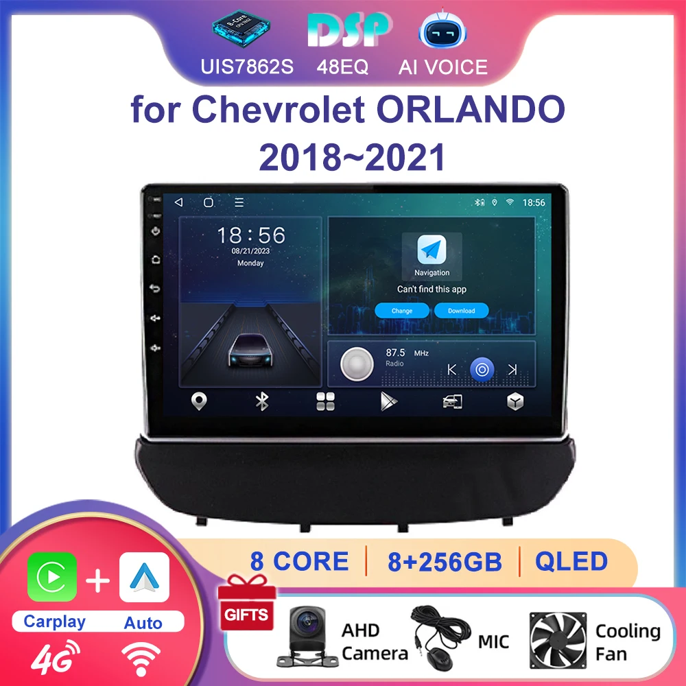 Android 10 Inch GPS Stereo Touch Screen Car Multimedia Player for Chevrolet ORLANDO 2018~2021 4G Wireless Carplay FM AM Radio 
Android 10 Inch GPS Stereo Touch Screen Car Multimedia Player for Chevrolet ORLANDO 2018~2021 4G Wireless Carplay FM AM Radio