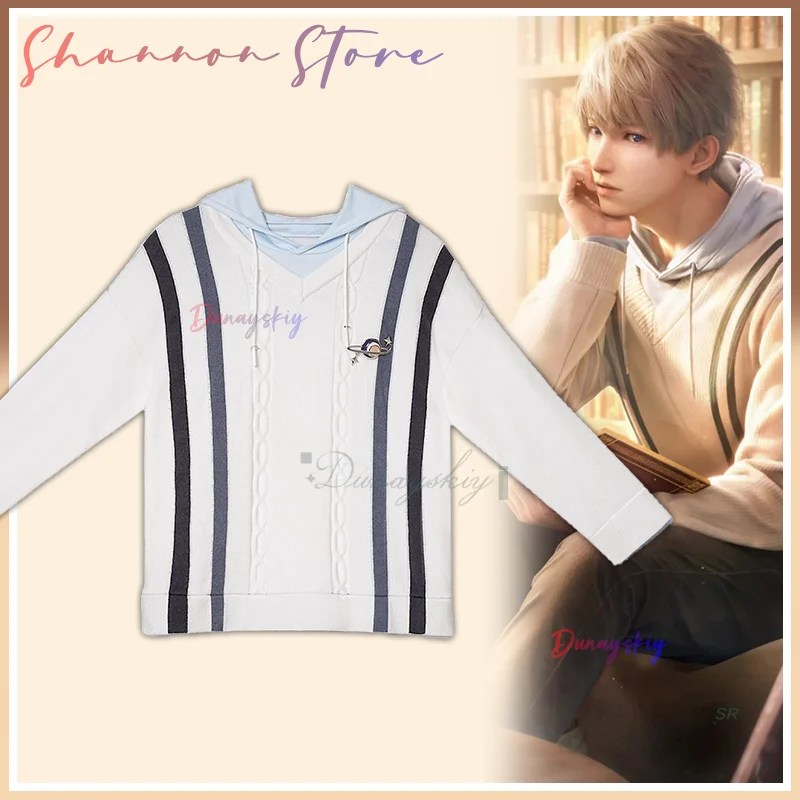 Game Love And Deepspace Xavier Cosplay Costume Long Sleeves Hoodie Beige Sweater Casual Wear For Roleplay Halloween Party
Game Love And Deepspace Xavier Cosplay Costume Long Sleeves Hoodie Beige Sweater Casual Wear For Roleplay Halloween Party