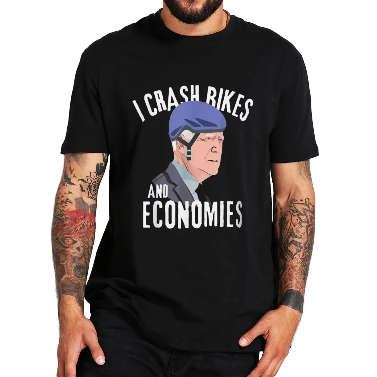I Crash Bikes And Economies Sarcastic T Shirt Joe Biden Falling Off Bike Funny Meme T-Shirt 100% Cotton EU Size TshirtF
I Crash Bikes And Economies Sarcastic T Shirt Joe Biden Falling Off Bike Funny Meme T-Shirt 100% Cotton EU Size TshirtF