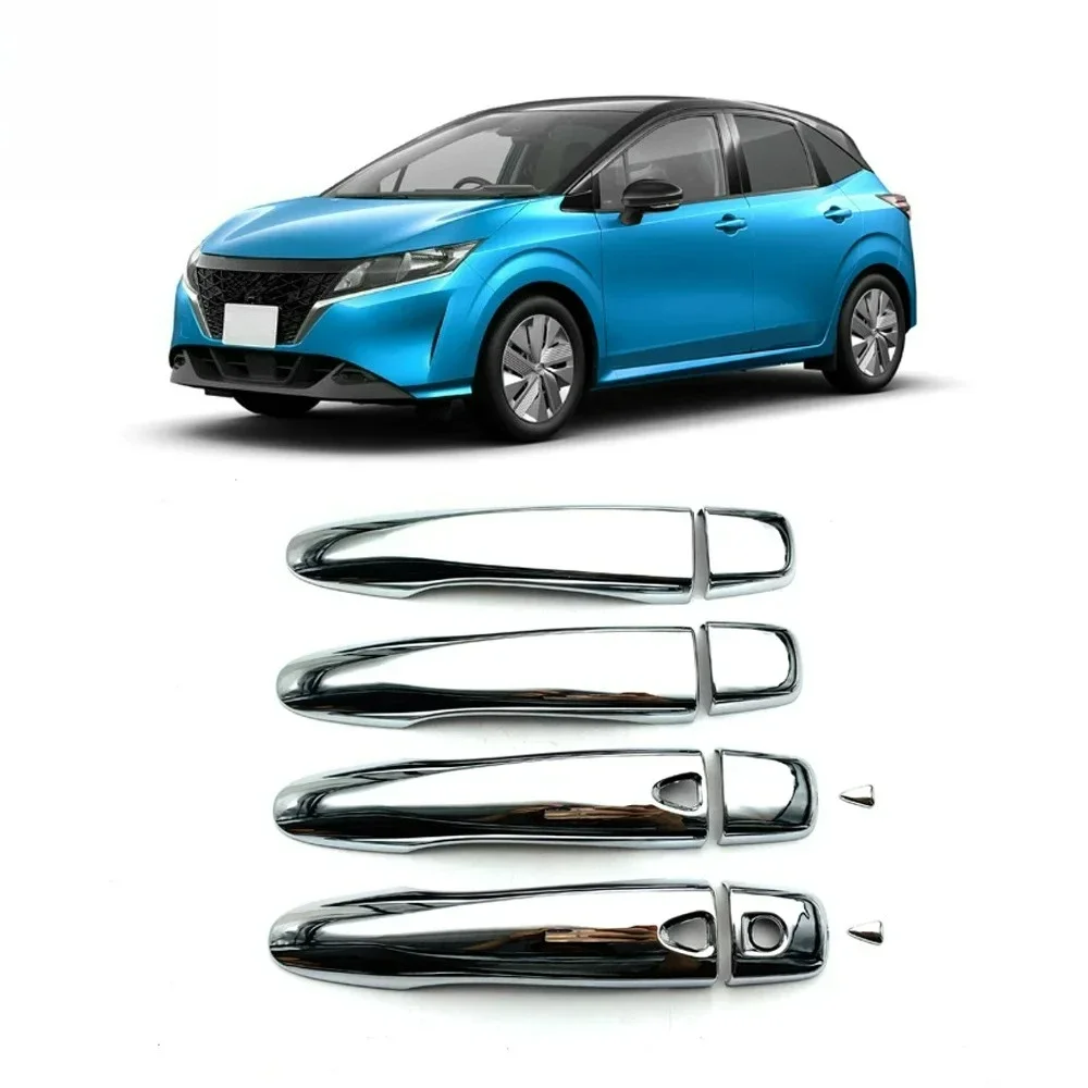 Door Handle Cover For Nissan 2021 Note E13 With Smart Key Hole ABS Chrome Molding Trim Bezel
Door Handle Cover For Nissan 2021 Note E13 With Smart Key Hole ABS Chrome Molding Trim Bezel